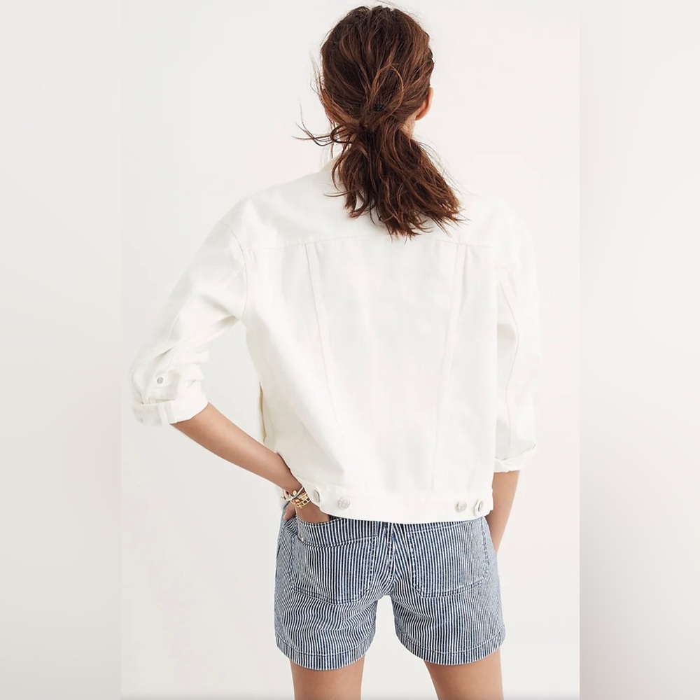 Madewell Women’s The Boxy Crop Jean Jacket - Picture 3 of 11